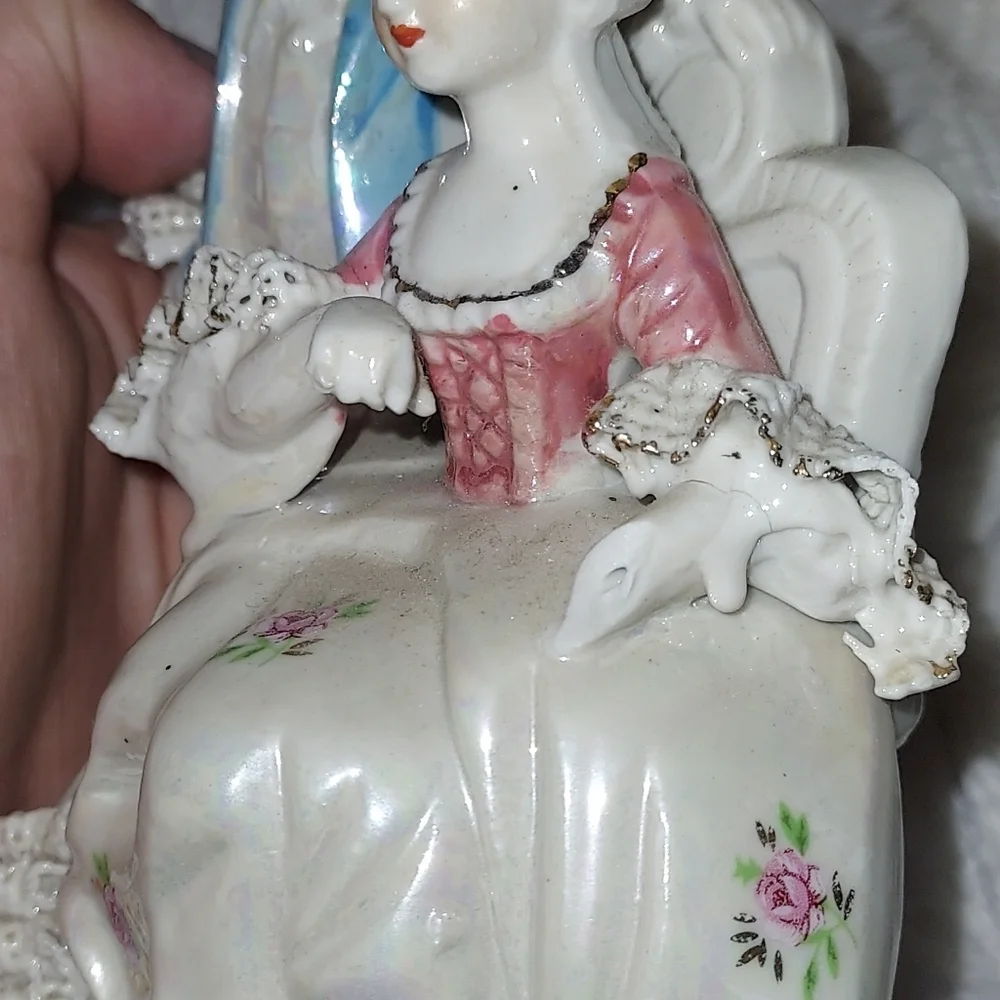 Vintage Victorian Porcelain Dolls Set Of 3